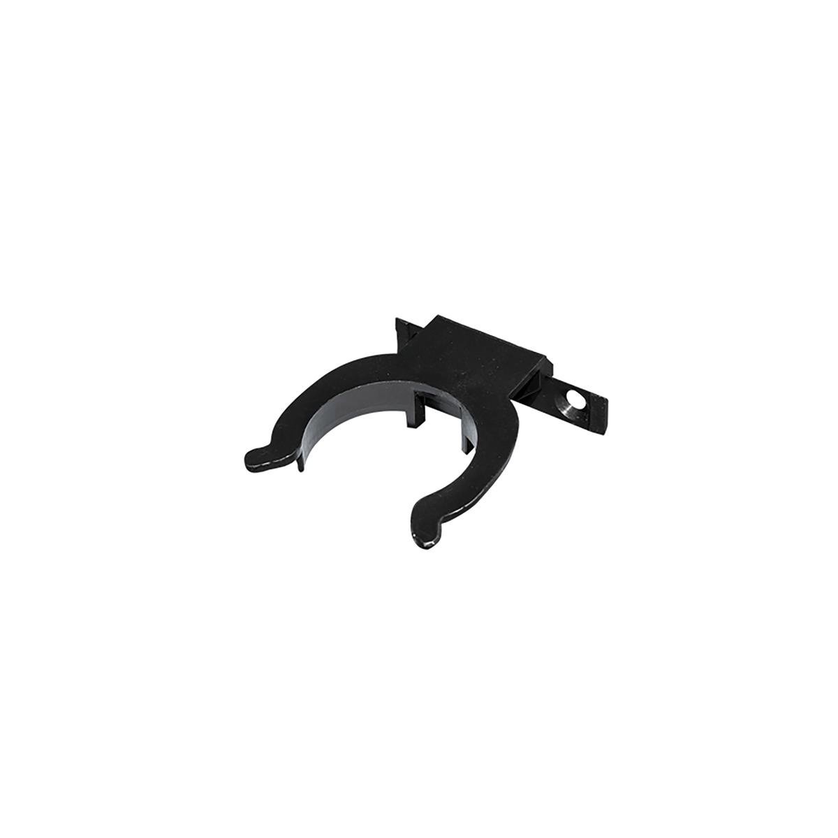 Flatpax Utility Kickboard Clip 2 Pack Black Plastic Cabinet Fixing