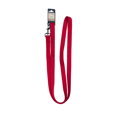 Flamingo Ziggi 200 x 2.5cm Red Fixed Dog Leash, Nylon