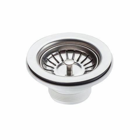 Kinetic 50mm Stainless Steel Sink Basket Waste, Drain Strainer