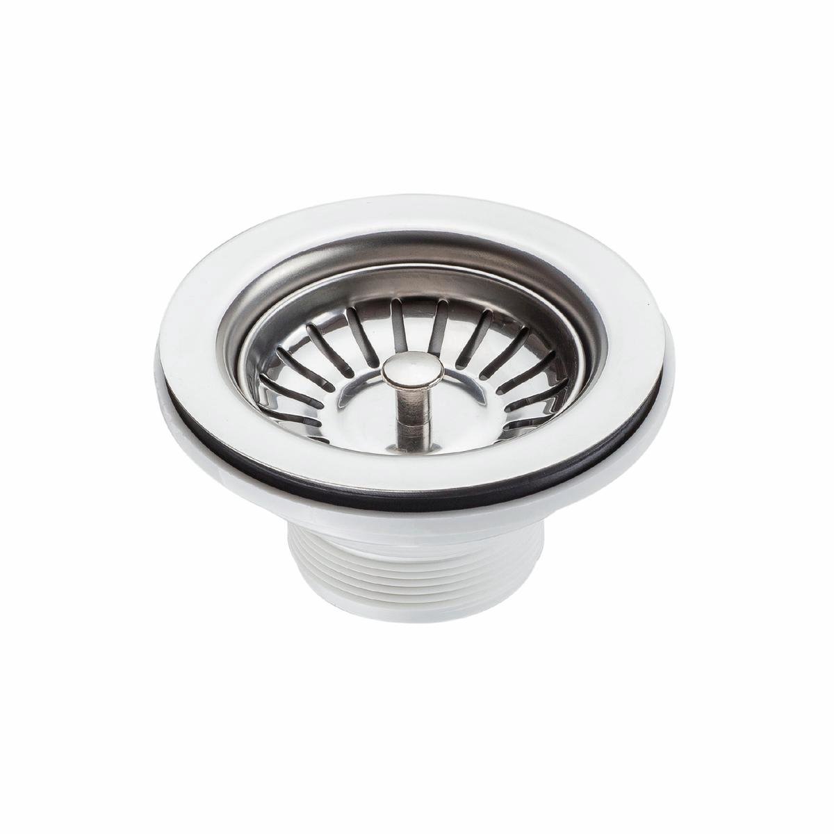 Kinetic 50mm Stainless Steel Sink Basket Waste, Drain Strainer