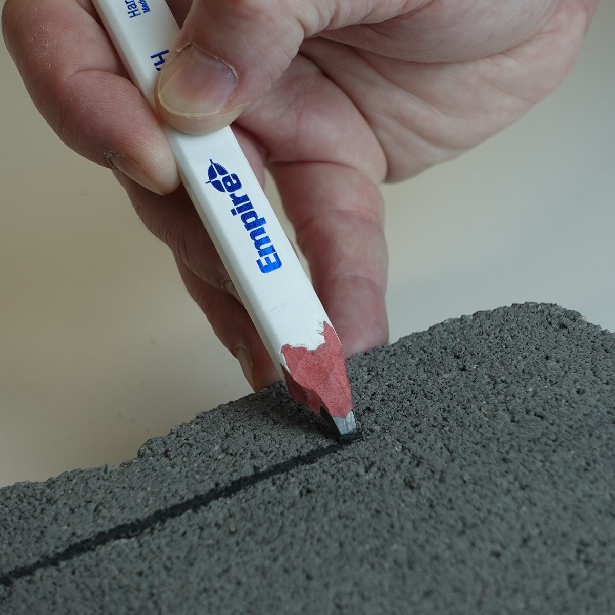 Empire Hard Masonry Pencil - Individual - 4H Graphite Core - Durable Markings - SuperSaverAU - view 3
