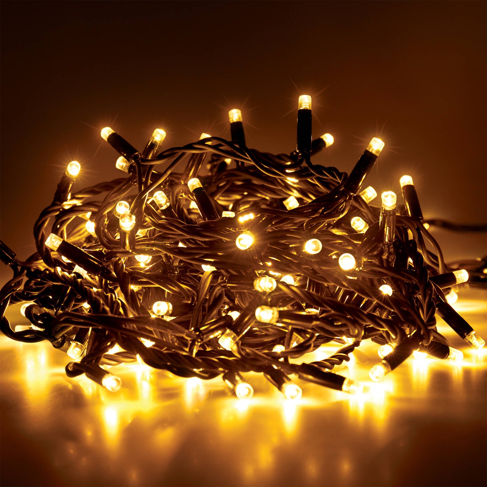 Lytworx 23.9m Warm White 240 LED Connectable Heavy Duty Fairy Lights IP44 60995