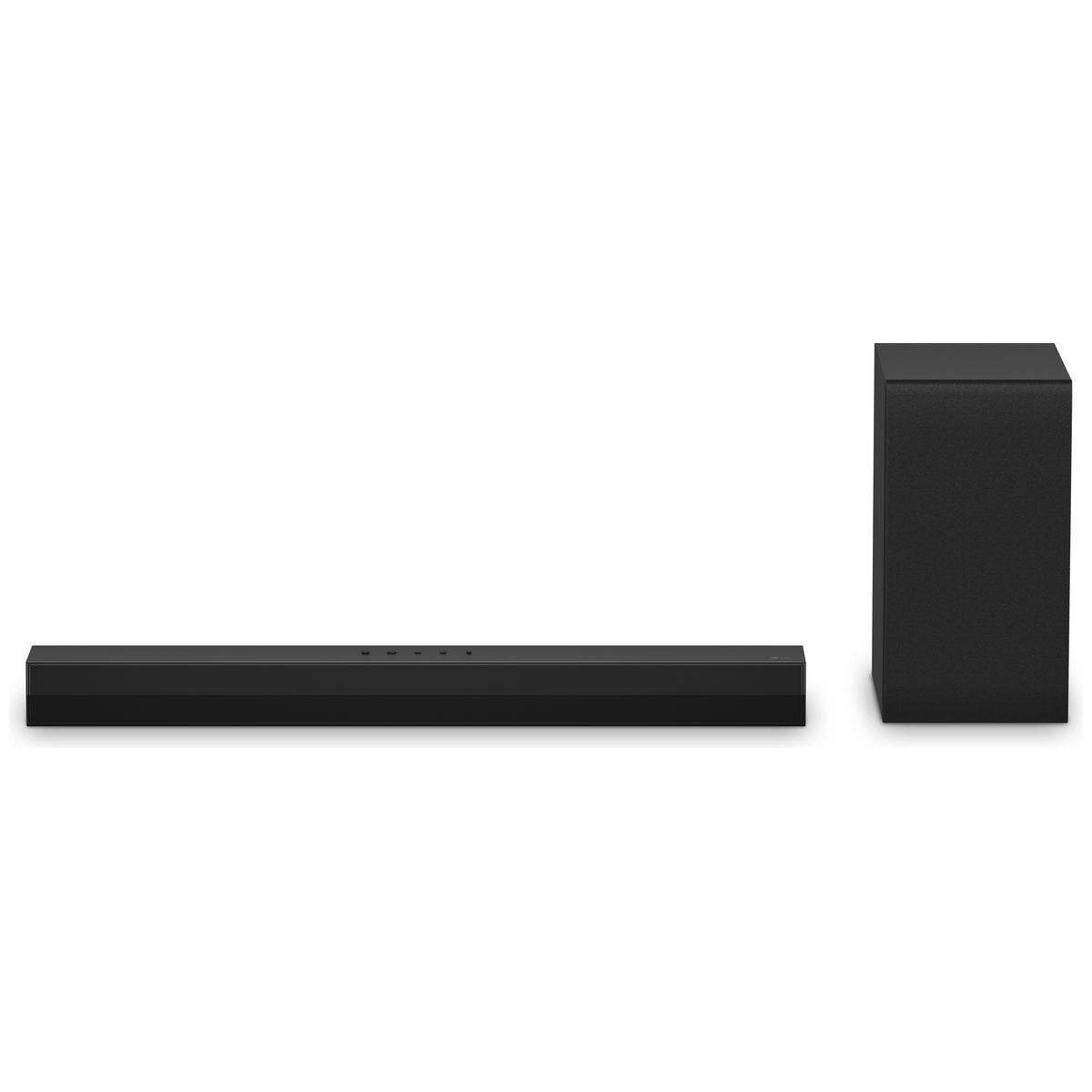 LG 2.1ch Soundbar with Wireless Subwoofer - 2 x 50W Front Output, HDMI ARC, Bluetooth, Black - S40T