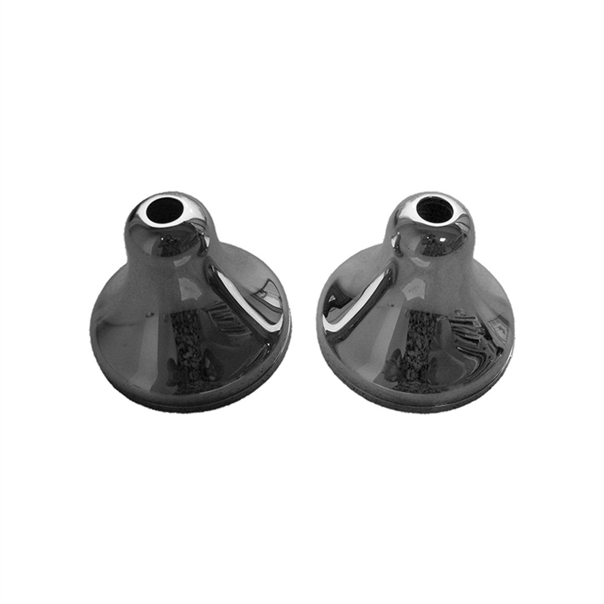Shaw & Mason Chrome Brass Recess Flange - 2 Pack