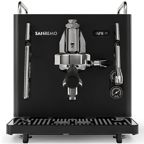 Sanremo Absolute Cube Manual Coffee Machine - E61 Group, 1.8L Tank, Black Finish - SRPCB13A216L03