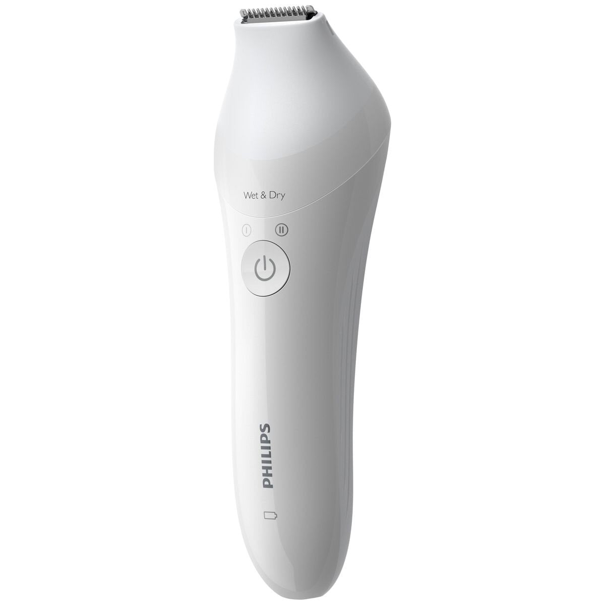 Philips Satinelle Advanced epilator - wet and dry, 40 minute cordless use, Opti-light, white - BRE740-10
