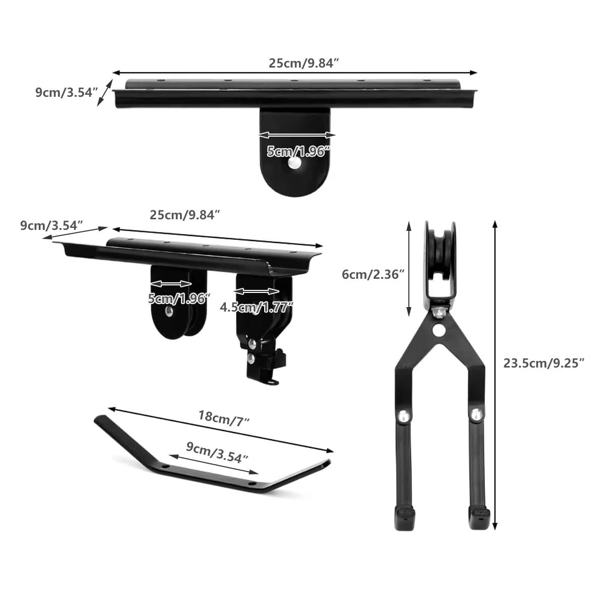 Adjustable Bicycle Ceiling Hanging Rack Bike Storage Hoist Wall Mounted Holder - view 3