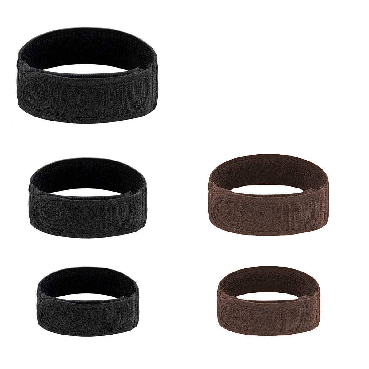 Adjustable Elastic Nylon Belt, No Buckle - Black, Medium (Waist 81-109 cm) - view 3