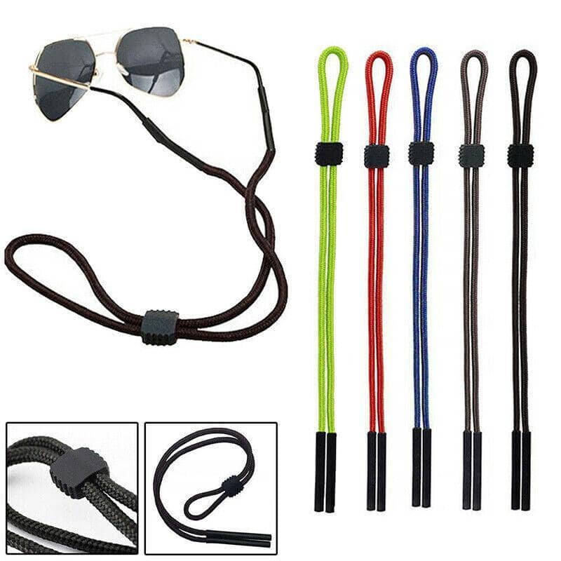 Adjustable Glasses Neck Cord for Reading Glasses and Sunglasses - Blue - view 5
