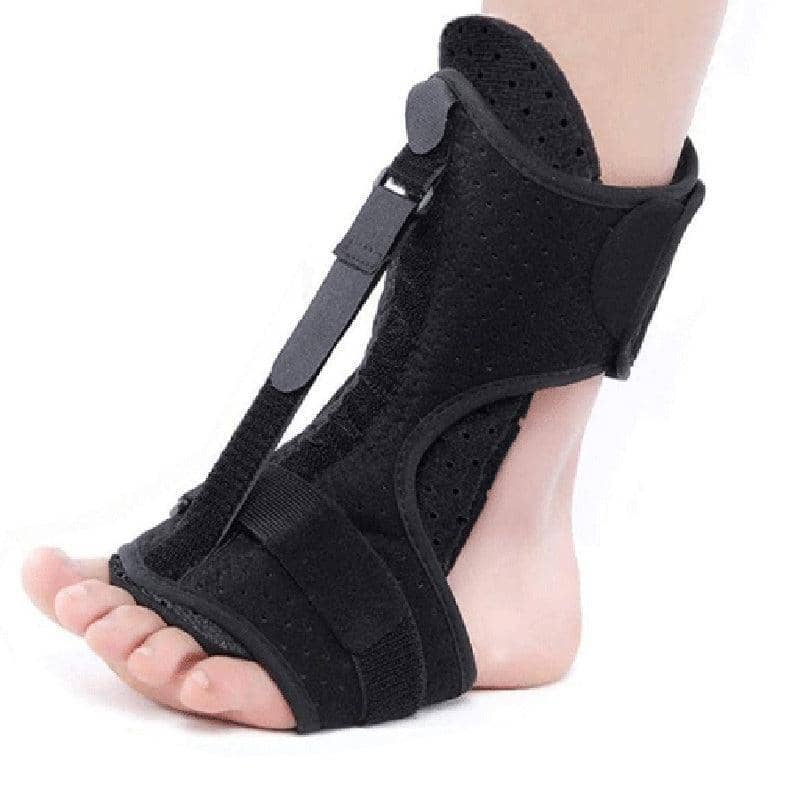 Adjustable Night Foot Support Brace for Women and Men - Black - view 2