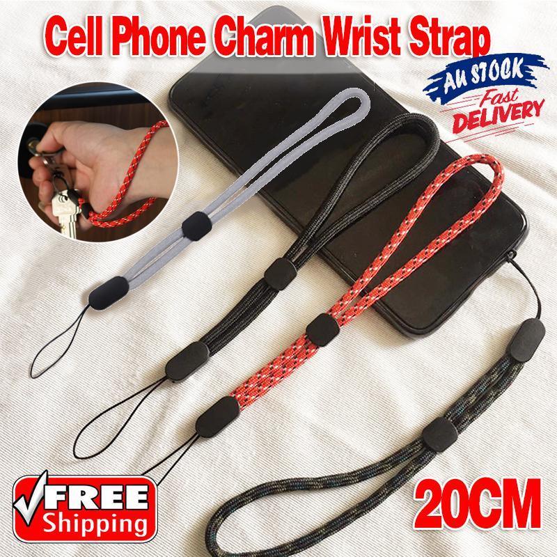 Adjustable Phone Wrist Strap Lanyard - Grey - view 2