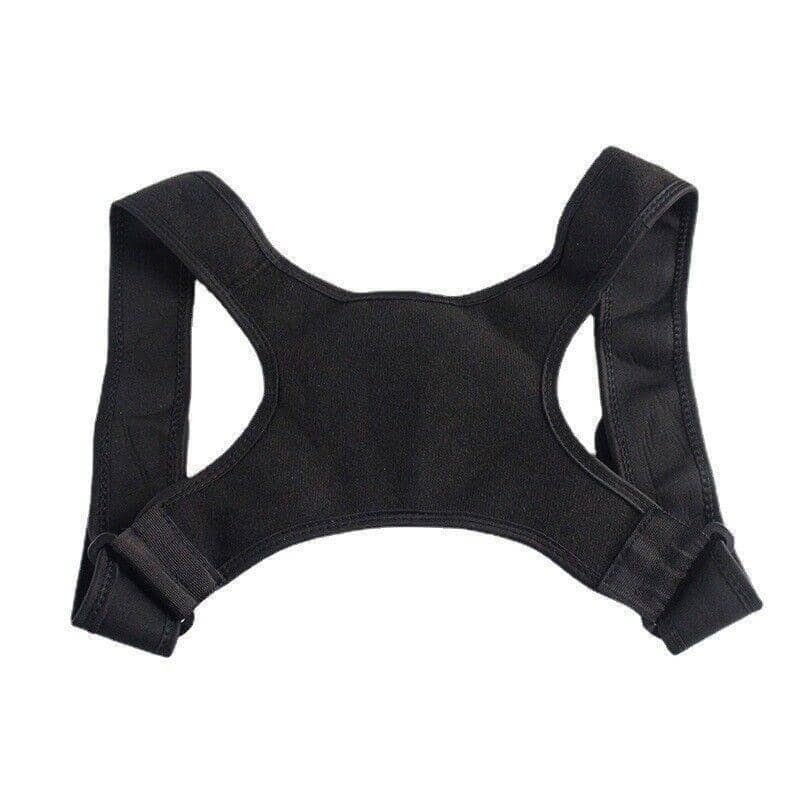 Adjustable Posture Corrector Back Support Strap - Black - view 2