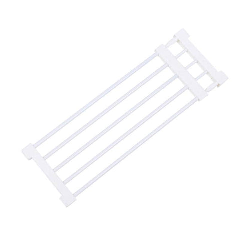 Adjustable Tension Shelf Organiser - Width 24 cm, Length 75-120 cm