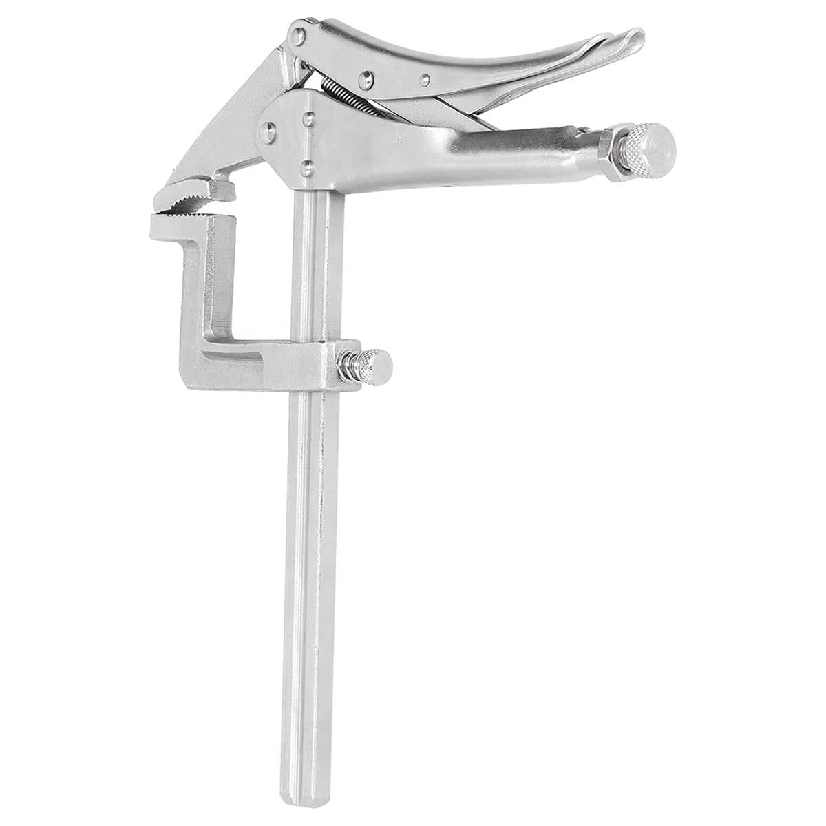 Adjustable Woodworking Clamping Pliers with Quick Release Slide Rod - view 2