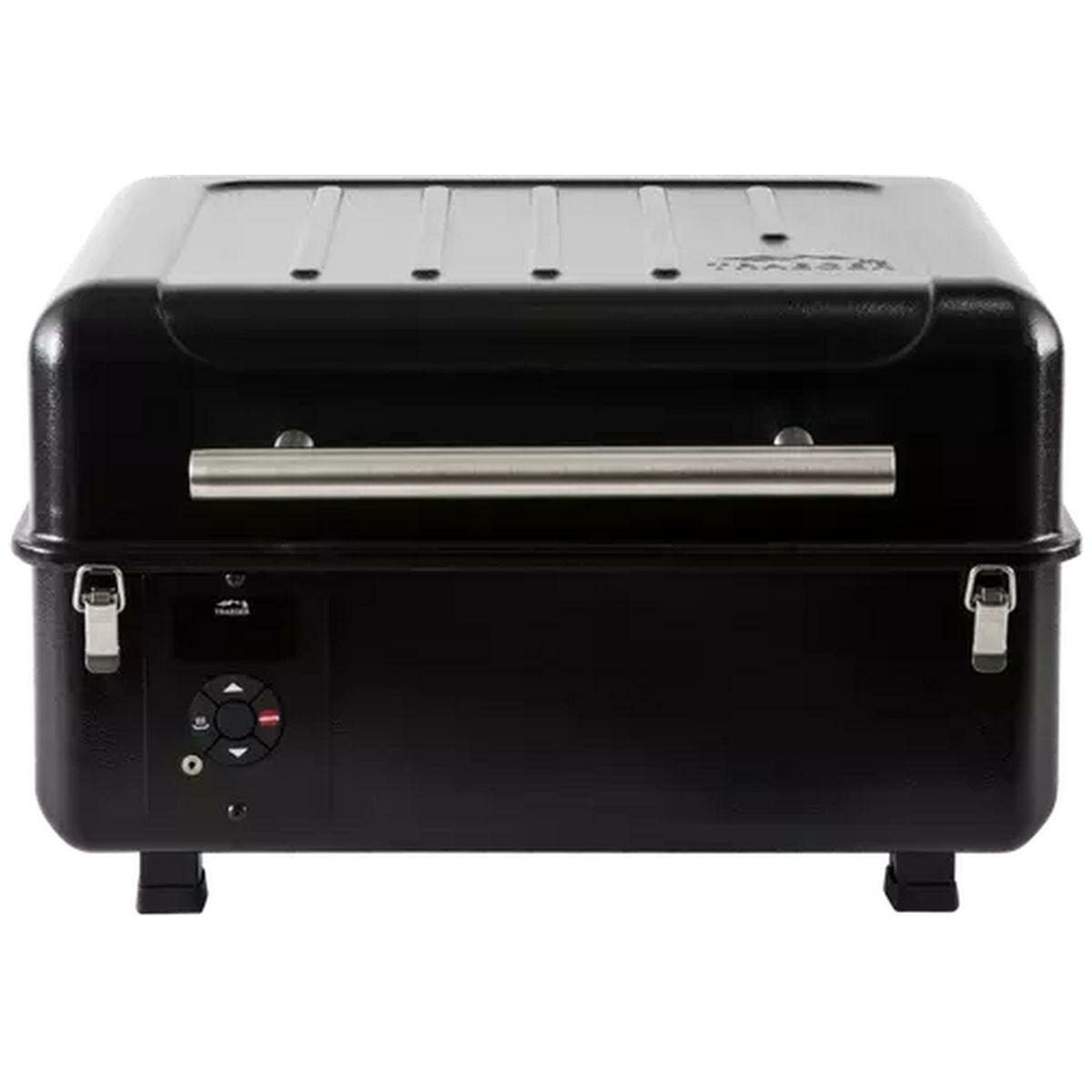 Traeger Portable Wood Pellet Grill - Digital Arc Controller, Cast Iron Griddle, Keep Warm Mode - TFT18KLDA