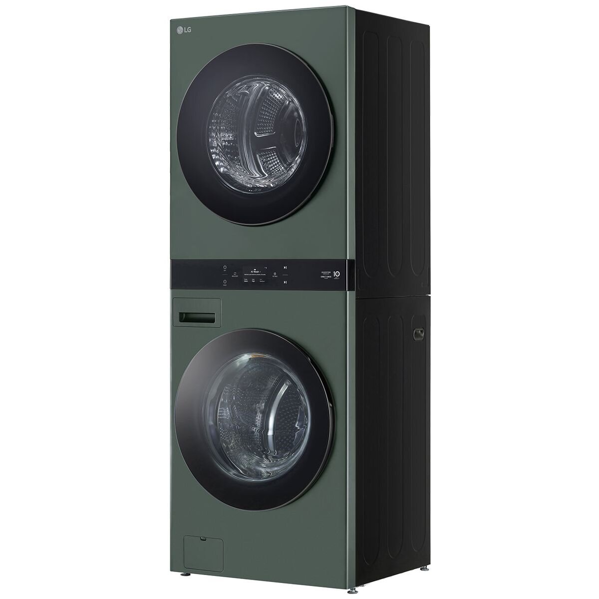 LG WashTower 19/10kg All-In-One Stacked Washer Dryer - Forest Green - TurboClean360 - WWT-1910FGX