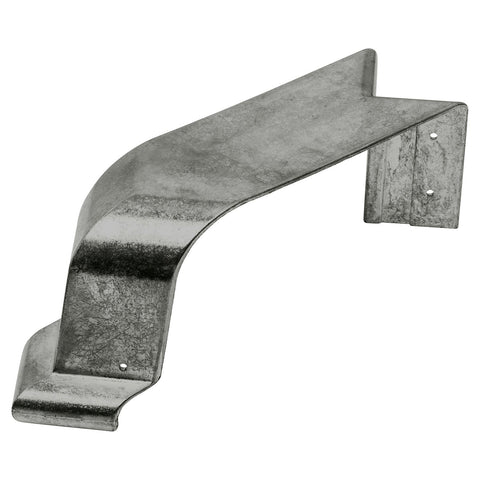 COLORBOND Quad Gutter External Cast Corner 115mm 90 Degree - Woodland Grey Painted Steel