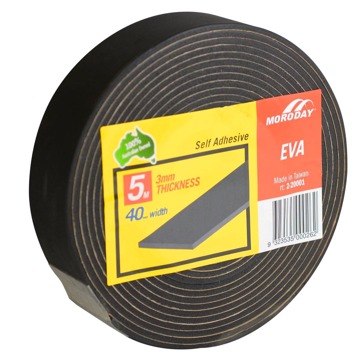 Moroday Small Self-Adhesive Seal Roll, 40 x 3mm x 5m EVA