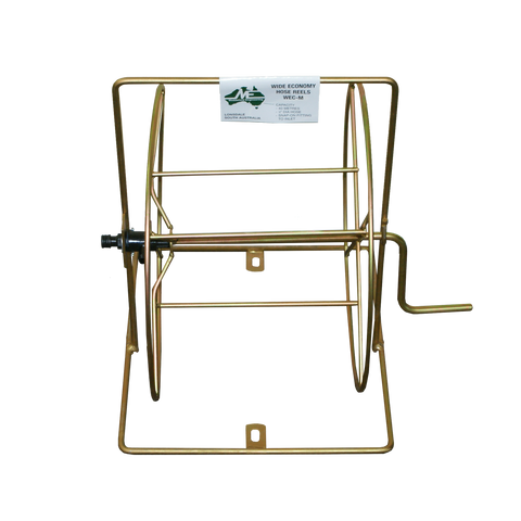 Maddeford Wide Economy Zinc Plated Steel Hose Reel Wall Mount