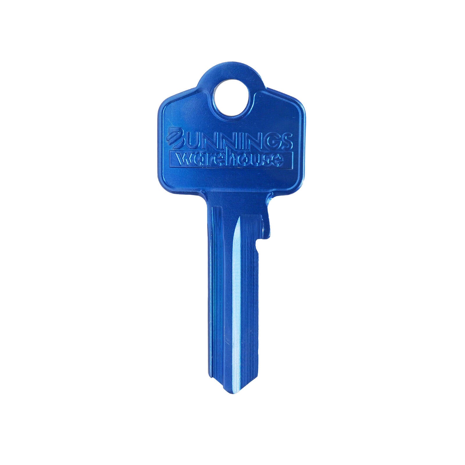EHI WO2-WC2 Blue Blank Key 53mm Aluminium Titanium Alloy