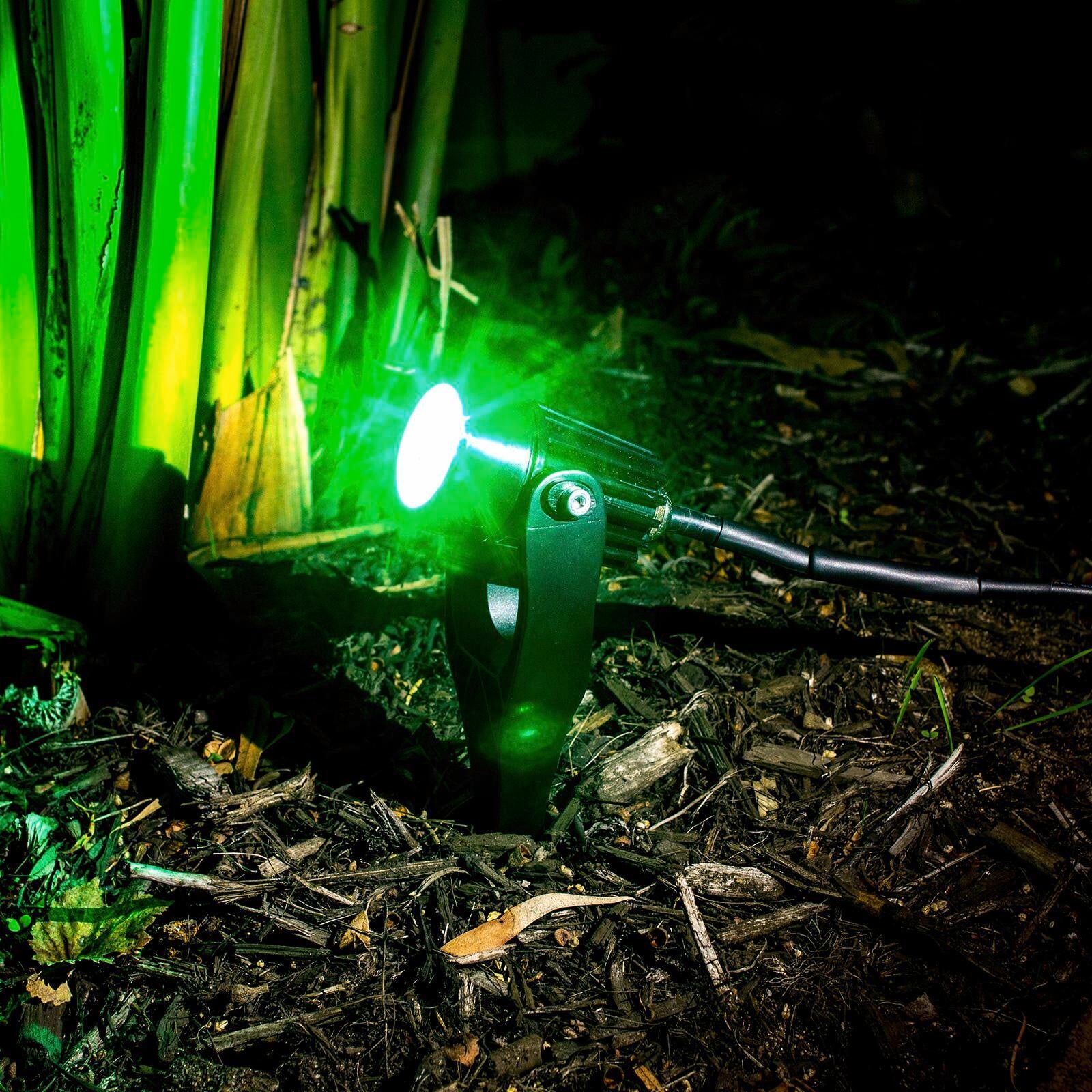 Holman 43mm RGB Spotlight 3W 12V Weather Resistant Waterproof Outdoor SLRGB433
