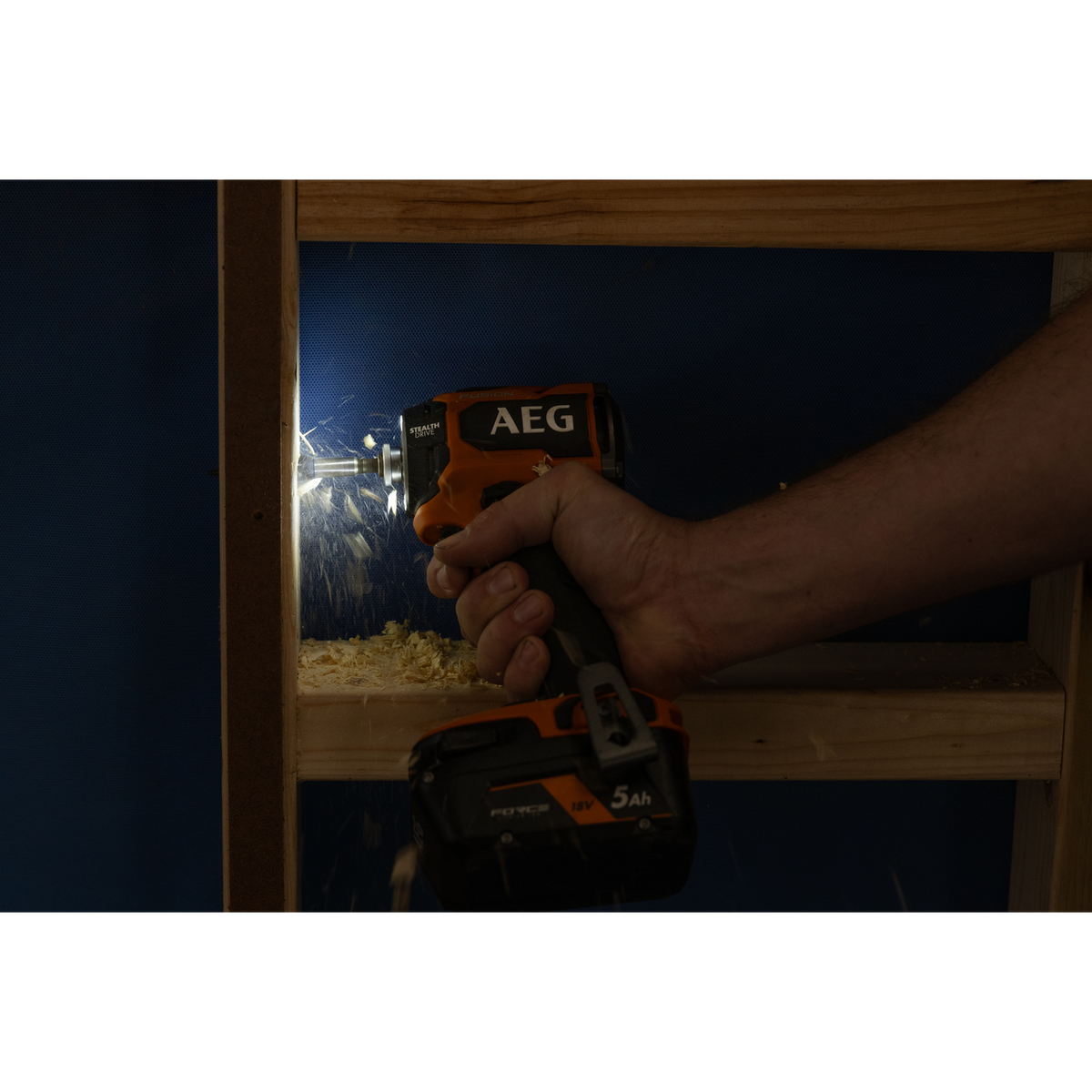 AEG 18V Fusion Stealth Impact Driver Skin - 114mm - Low Vibration - SuperSaverAU - view 5