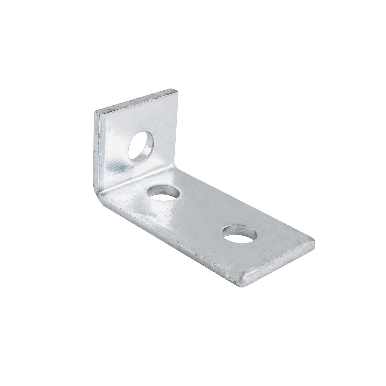 Carinya 40 x 80 x 40 x 5mm Hot Dipped Galvanised Steel Reinforcing Angle Bracket