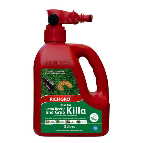 Richgro Hose On Lawn Beetle and Grub Killa - 2L - Liquid - Fast Acting - SuperSaverAU - view 1