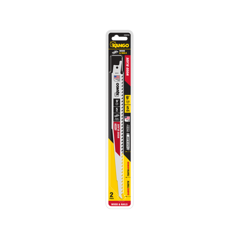 Kango 9" 5 TPI Wood Flex Reciprocating Saw Blade - 2 Pack