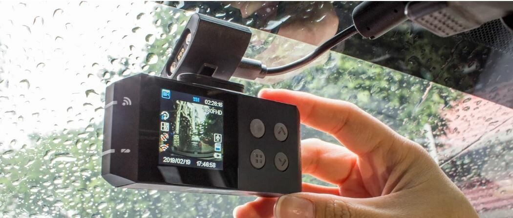 Andatech compact black dash cam - 1 year manufacturer warranty, personal use - DVS-RANGER