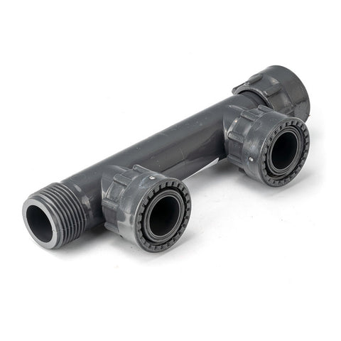 Holman 25mm 2-Way PVC Irrigation Manifold, Grey