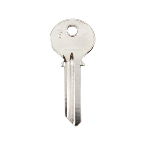 EHI YA5 Silver Blank Key 59mm Nickel Plated Brass