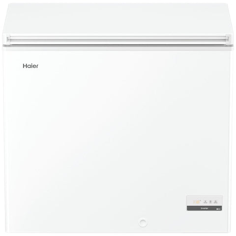 Haier Series 300 194L hybrid chest freezer - white, 6 star energy rating, Super Freeze - HCF195W