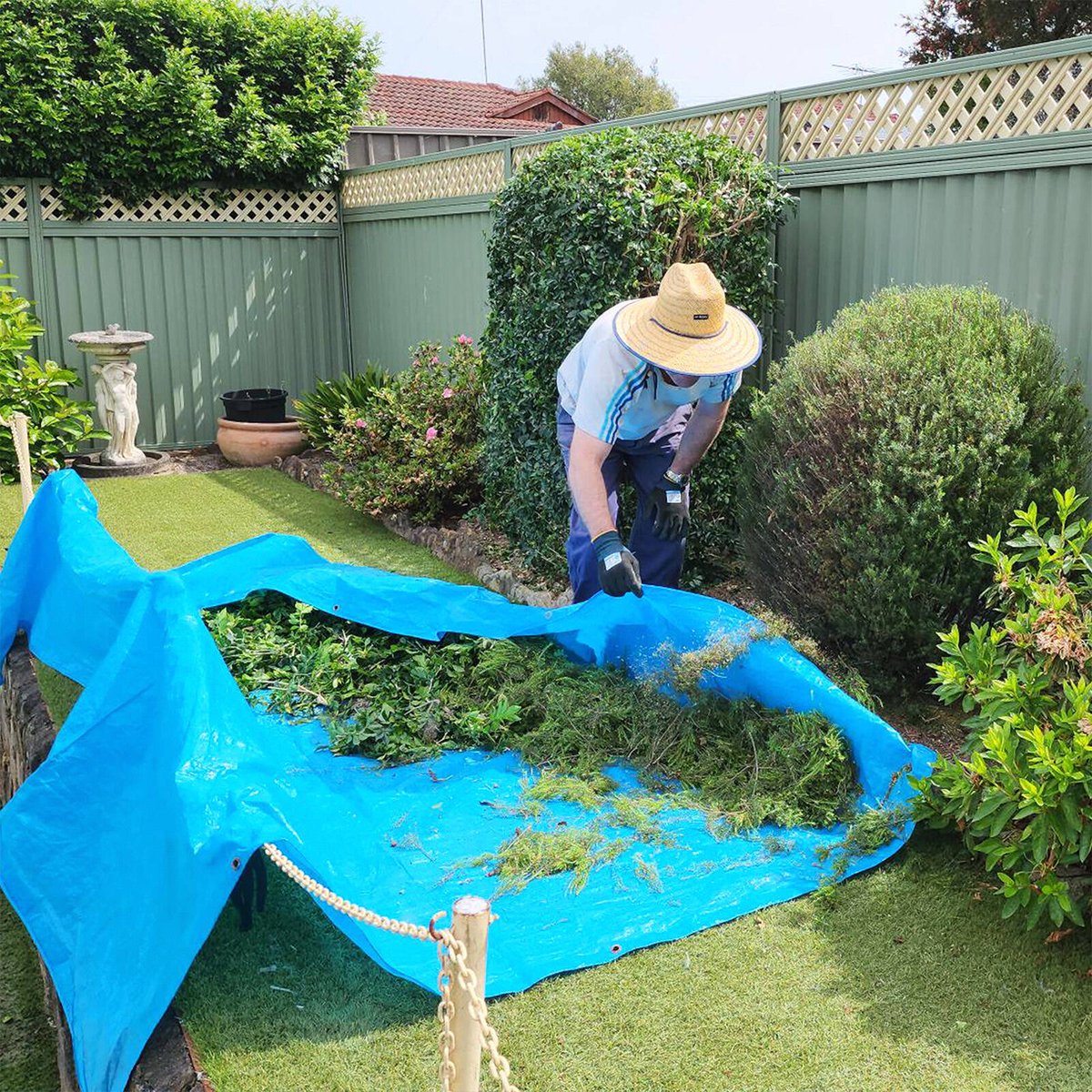 Jack 3.6 x 5.5m Medium Duty Tarpaulin