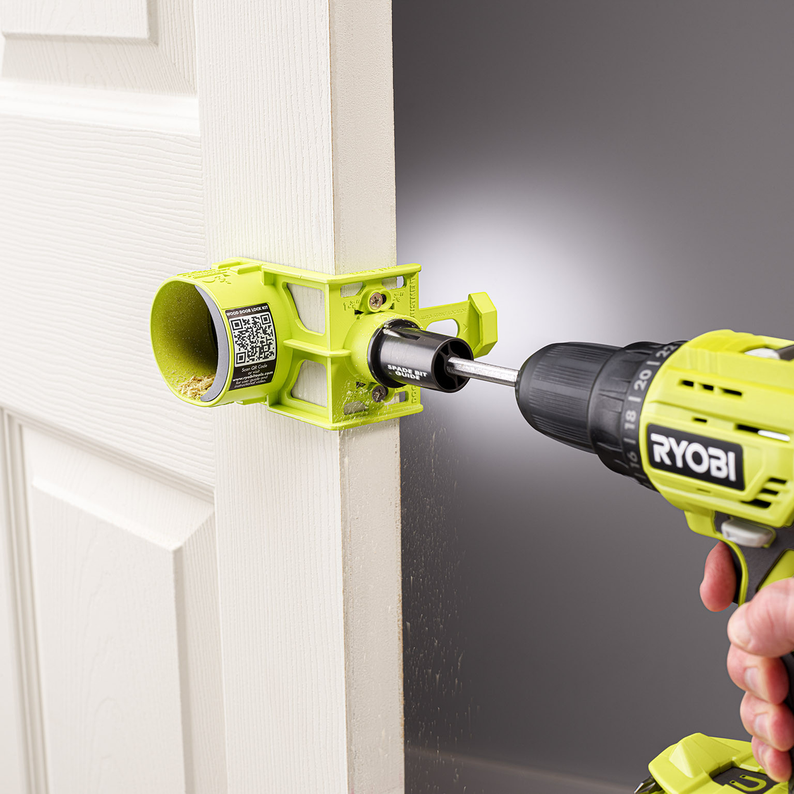 Ryobi Wood Door Lock Installation Kit RDLK1
