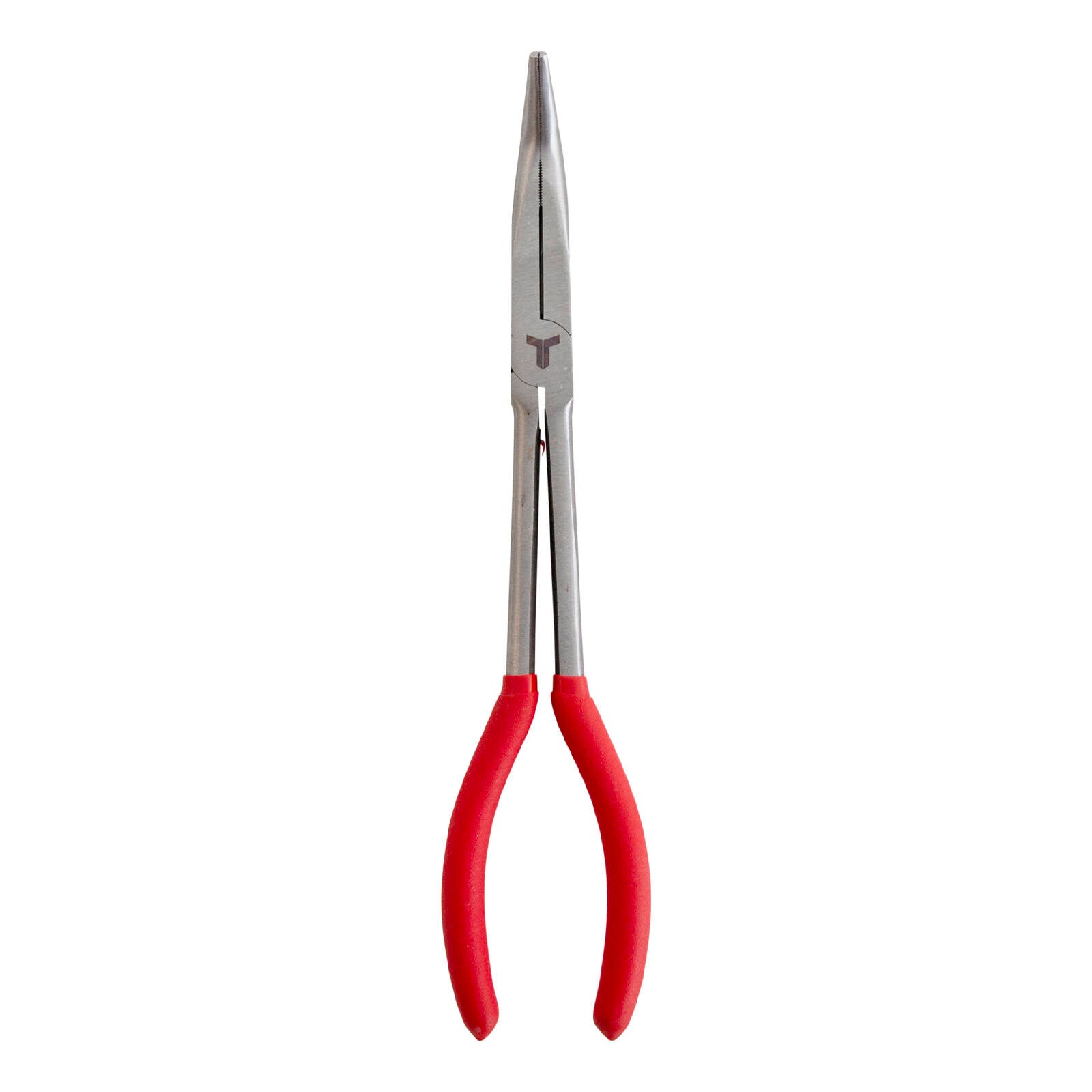 Trojan 280mm CRV Bent Long Reach Pliers Red and Black