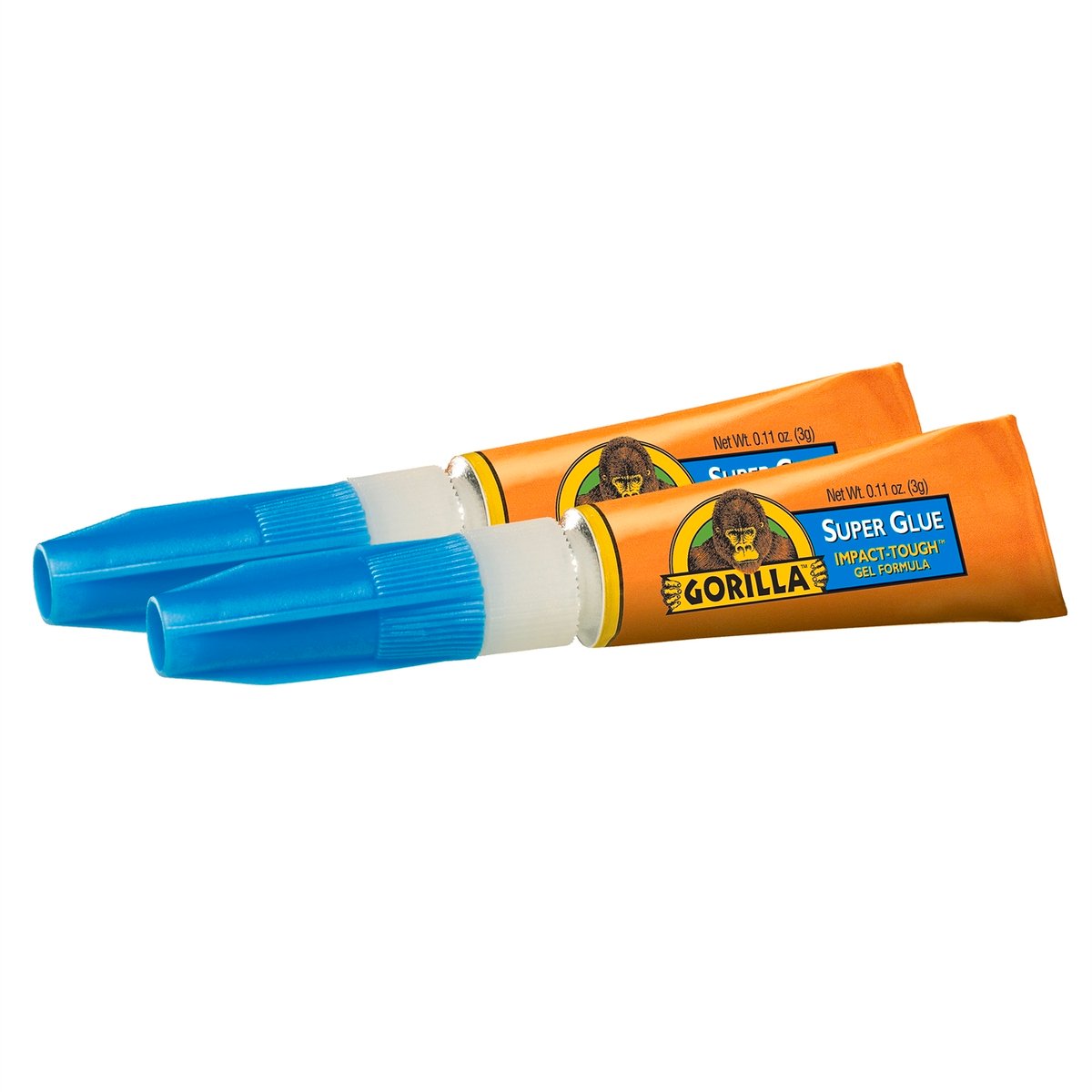 Gorilla Super Glue 3g 2 Pack - Impact-Resistant - Fast Drying - Clear - SuperSaverAU - view 2