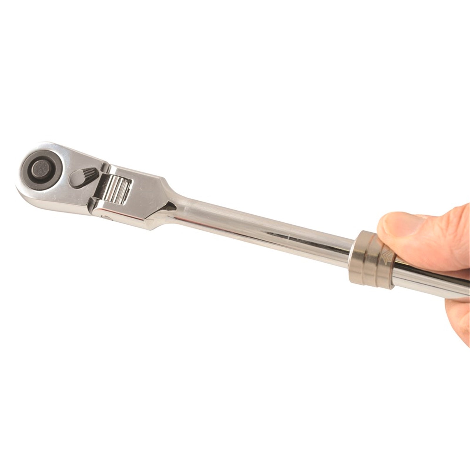 Kincrome 255-375mm 3/8" Drive Telescopic Flex Head Ratchet, Chrome Vanadium