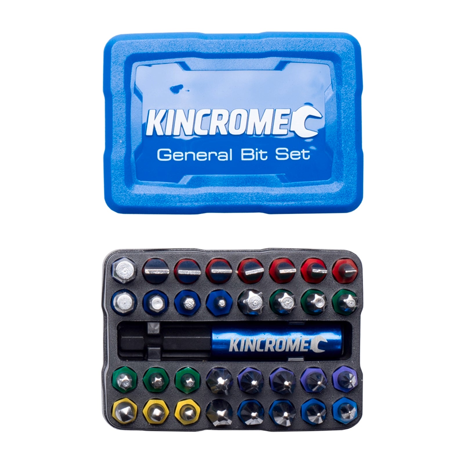 Kincrome 33 Piece S2 Steel General Bit Set 1/4" Hex