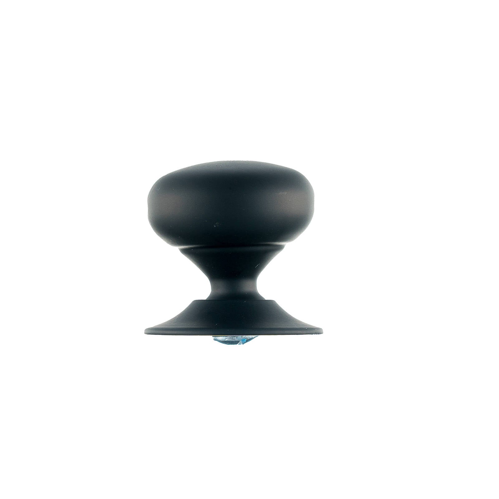 Taskmaster Mushroom Knobs Matte Black - 4 Pack Cabinet Knobs