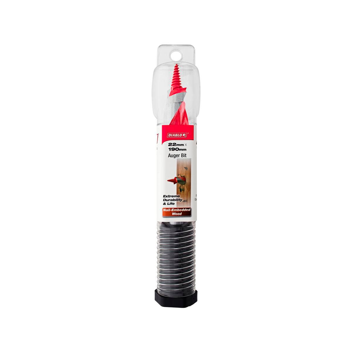 Diablo 22 x 190mm Auger Bit
