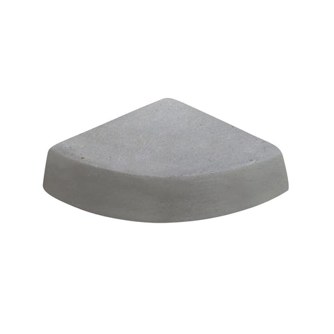 Northcote Pottery PrecinctLITE Pot Feet, Polished Cement Finish, Fibre Clay
