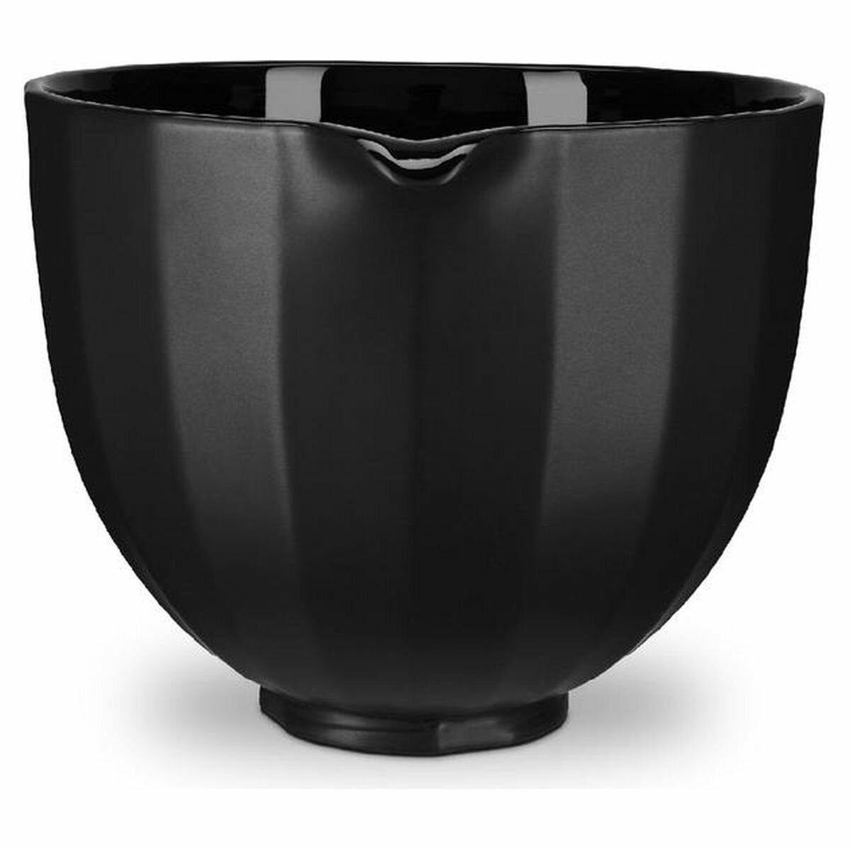 KitchenAid 4.7L Shell Ceramic Mixing Bowl - Black - For Tilt-Head Stand Mixers - 5KSM2CB5PBS