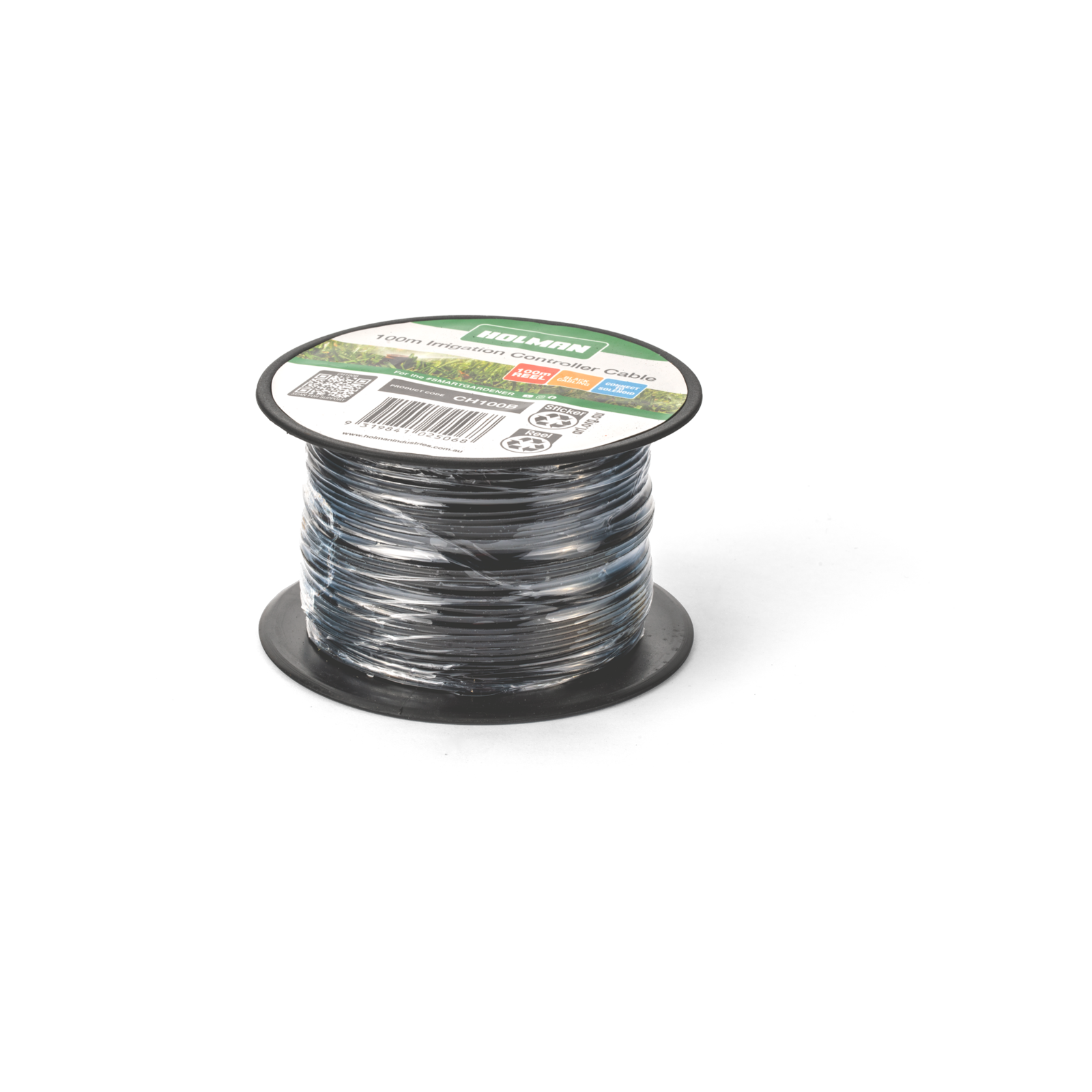 Holman 100m Black Wire Irrigation Cable for Controllers and Solenoid Valves