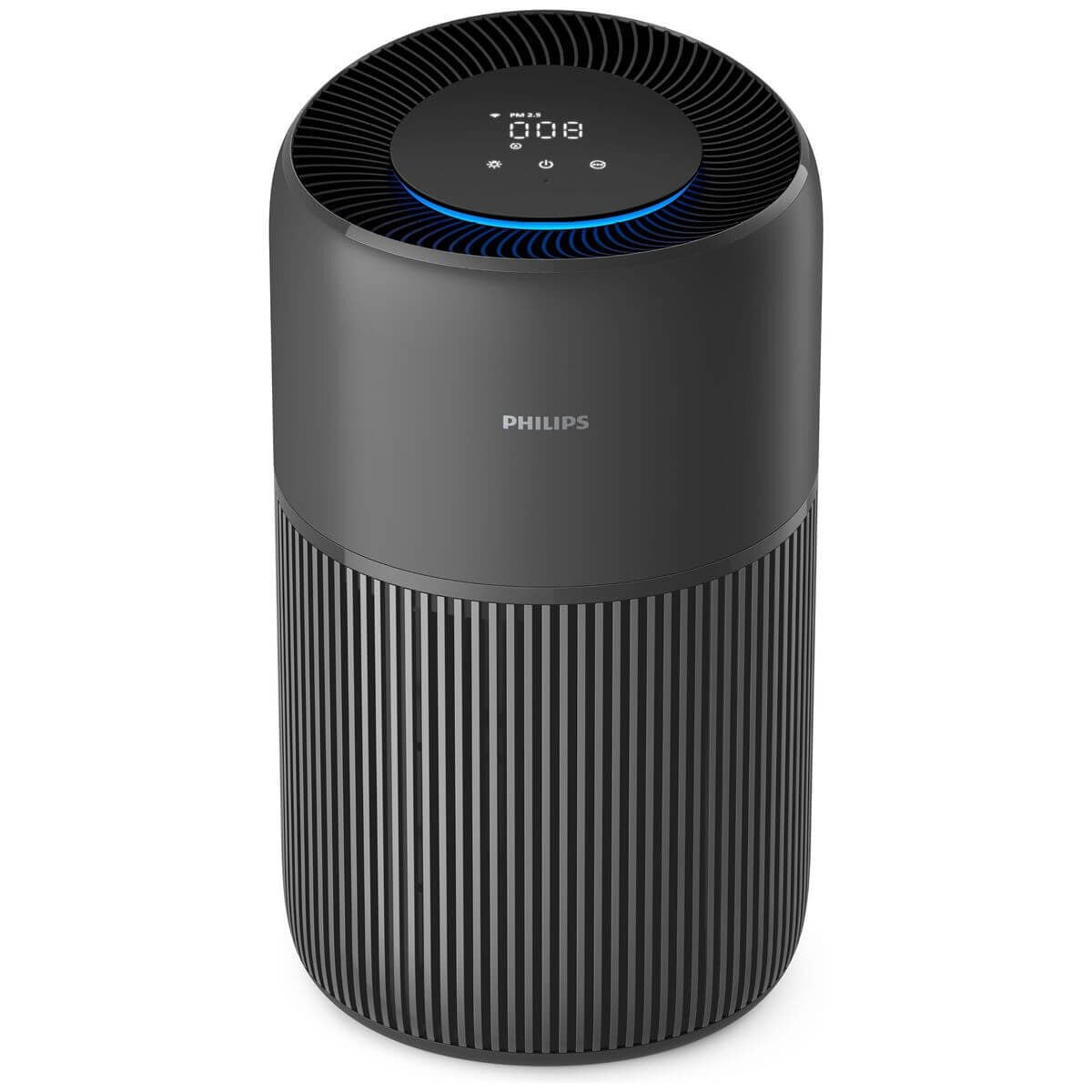 Philips PureProtect 2200 Series Air Purifier - Black, 3-Layer HEPA, Up to 109m² Coverage, Timer - AC2221-13