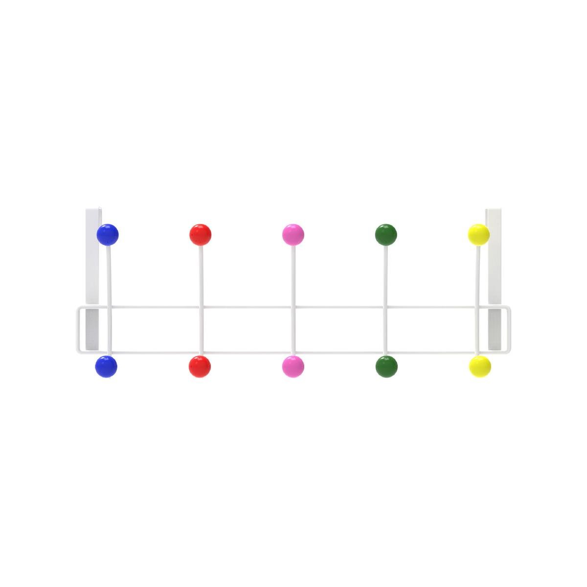 MODE 5 Multicoloured Ball Hook Over Door Hanger
