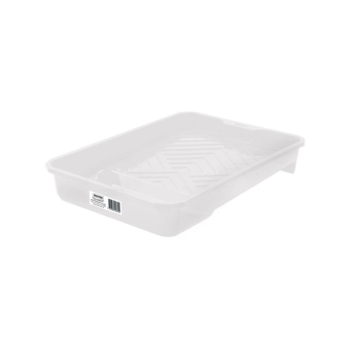 Uni Pro 230mm Heavy Duty Paint Tray Liner - 230mm - Clear - Solvent Resistant - SuperSaverAU - view 1