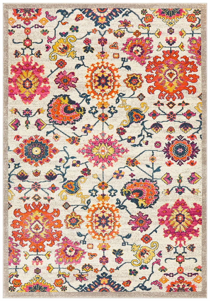 Rug Culture Babylon Large Rug 290x200cm - Multi-coloured Polypropylene - Jute Weft Backing - BLN208MULT290X200