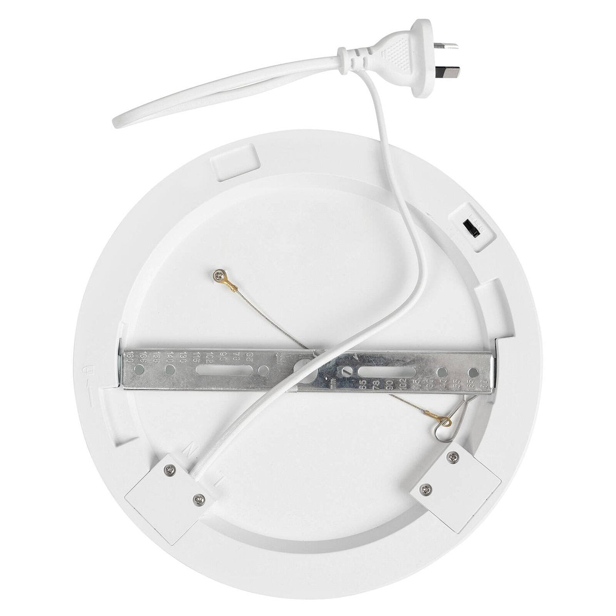 Brilliant 22.5cm 18W Tri-Colour LED Plug In Oyster Ceiling Light 22317/05