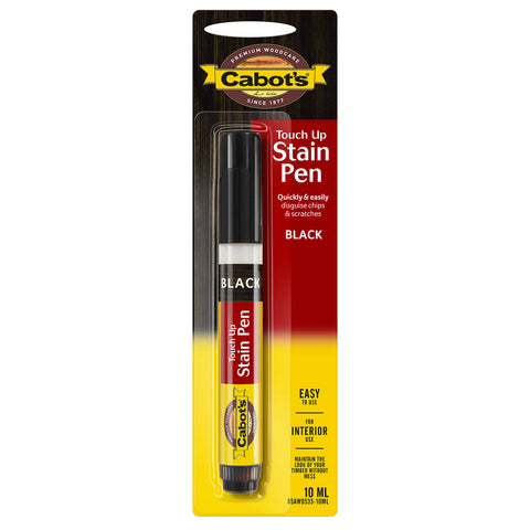 Cabot's 10ml Black Touch Up Stain Pen Interior